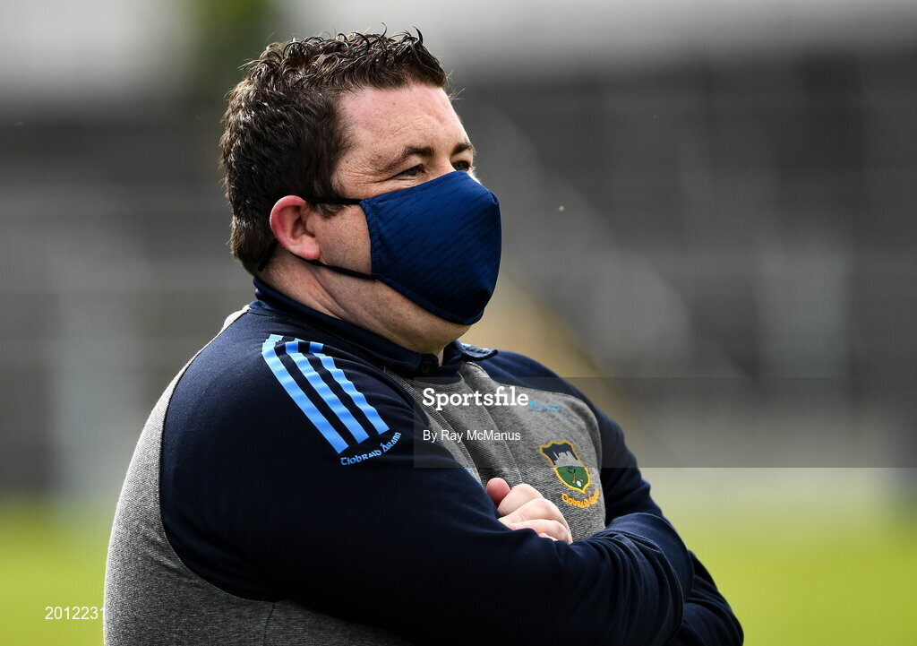22 May 2021; Tipperary manager David Power during the Allianz Football League Division 3 South Round 2 match between Tipperary and Wicklow at Semple Stadium in Thurles, Tipperary. Photo by Ray McManus/Sportsfile