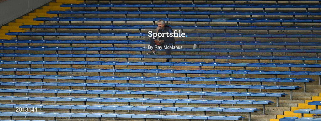 22 May 2021; 22 May 2021; Coach / selector Charlie McGeever watches proceedings from the stand during the Allianz Football League Division 3 South Round 2 match between Tipperary and Wicklow at Semple Stadium in Thurles, Tipperary. Photo by Ray McManus/Sportsfile