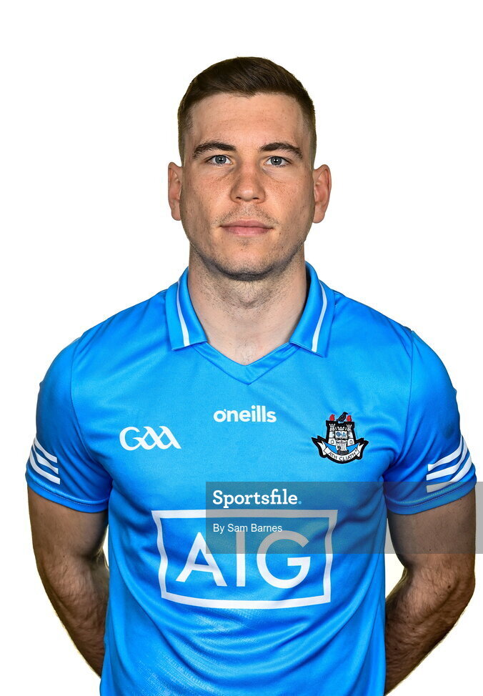27 May 2021; Paddy Smyth during a Dublin hurling squad portrait session at Abbottstown GAA Centre on the Sport Ireland Campus in Blanchardstown, Dublin. Photo by Sam Barnes/Sportsfile