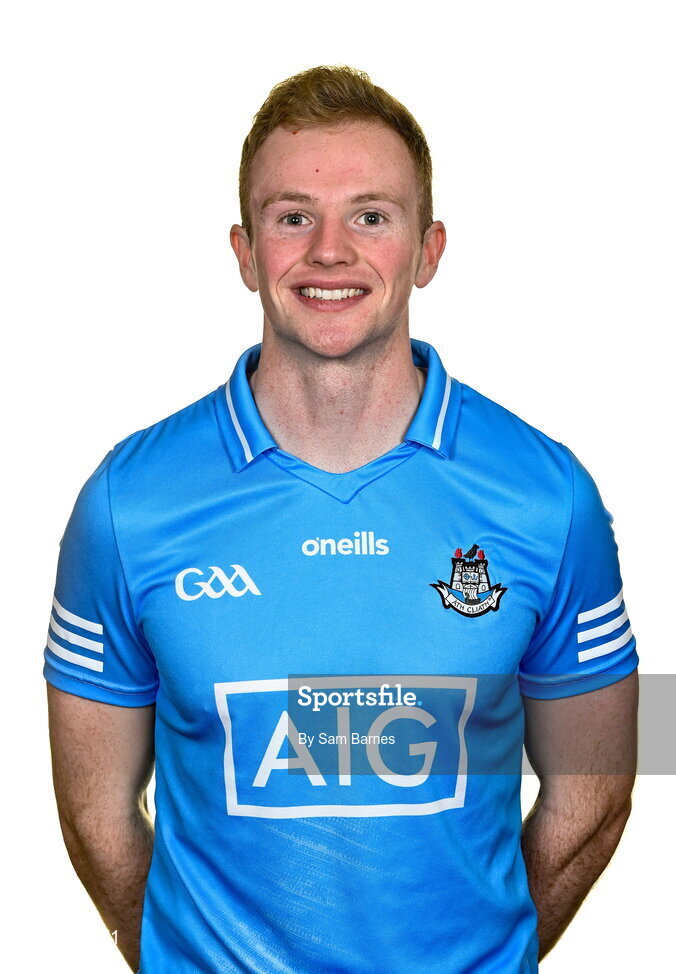 27 May 2021; Conor Burke during a Dublin hurling squad portrait session at Abbottstown GAA Centre on the Sport Ireland Campus in Blanchardstown, Dublin. Photo by Sam Barnes/Sportsfile
