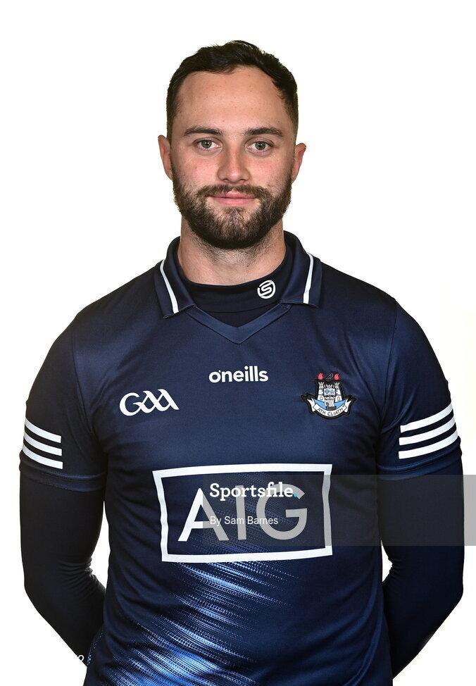 27 May 2021; Jonathan Tracey during a Dublin hurling squad portrait session at Abbottstown GAA Centre on the Sport Ireland Campus in Blanchardstown, Dublin. Photo by Sam Barnes/Sportsfile