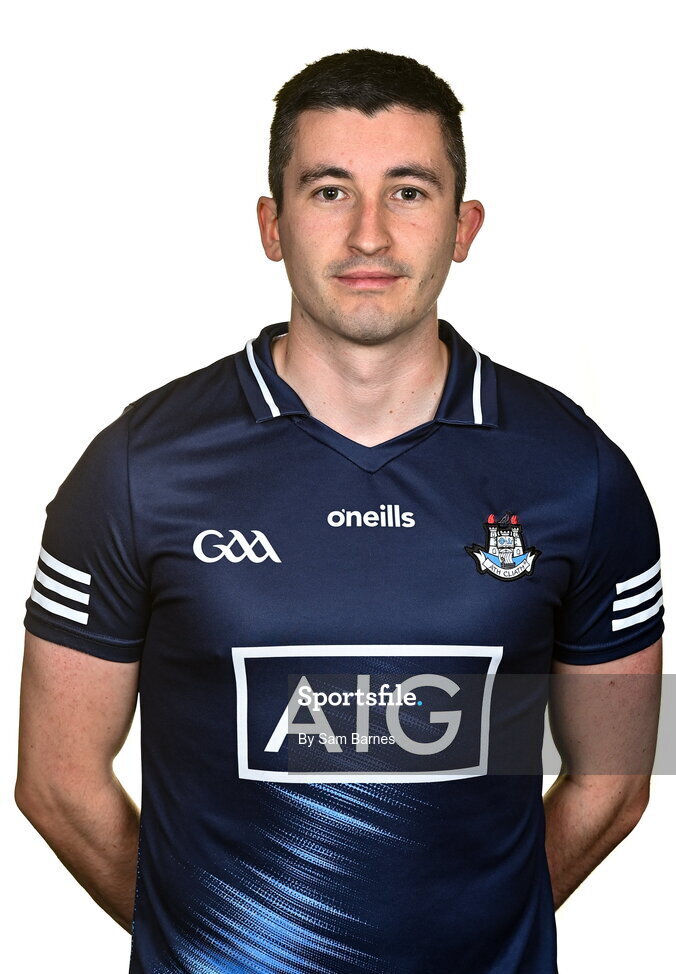27 May 2021; Sean Brennan during a Dublin hurling squad portrait session at Abbottstown GAA Centre on the Sport Ireland Campus in Blanchardstown, Dublin. Photo by Sam Barnes/Sportsfile