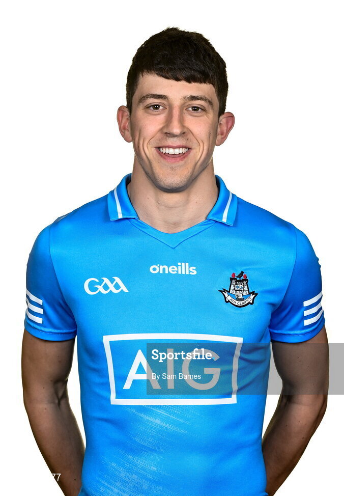 27 May 2021; Paul Crummey during a Dublin hurling squad portrait session at Abbottstown GAA Centre on the Sport Ireland Campus in Blanchardstown, Dublin. Photo by Sam Barnes/Sportsfile