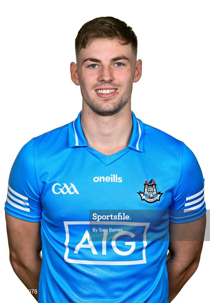 27 May 2021; Sean Currie during a Dublin hurling squad portrait session at Abbottstown GAA Centre on the Sport Ireland Campus in Blanchardstown, Dublin. Photo by Sam Barnes/Sportsfile