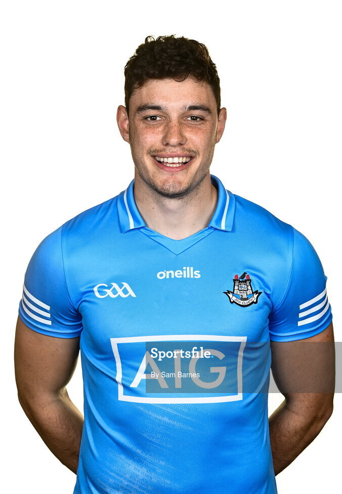 27 May 2021; Eoghan O'Donnell during a Dublin hurling squad portrait session at Abbottstown GAA Centre on the Sport Ireland Campus in Blanchardstown, Dublin. Photo by Sam Barnes/Sportsfile