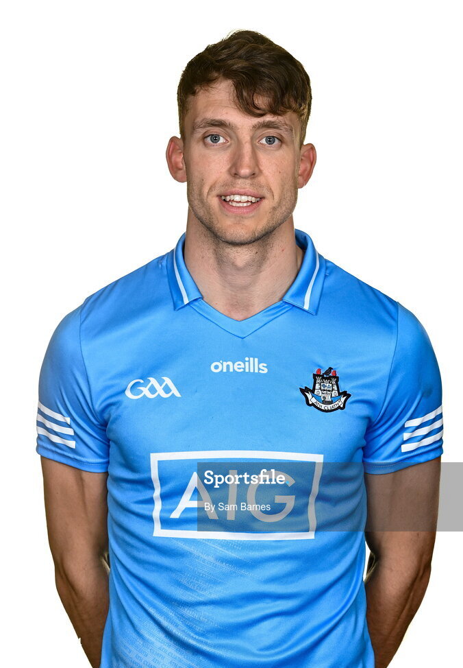 27 May 2021; Chris Crummey during a Dublin hurling squad portrait session at Abbottstown GAA Centre on the Sport Ireland Campus in Blanchardstown, Dublin. Photo by Sam Barnes/Sportsfile