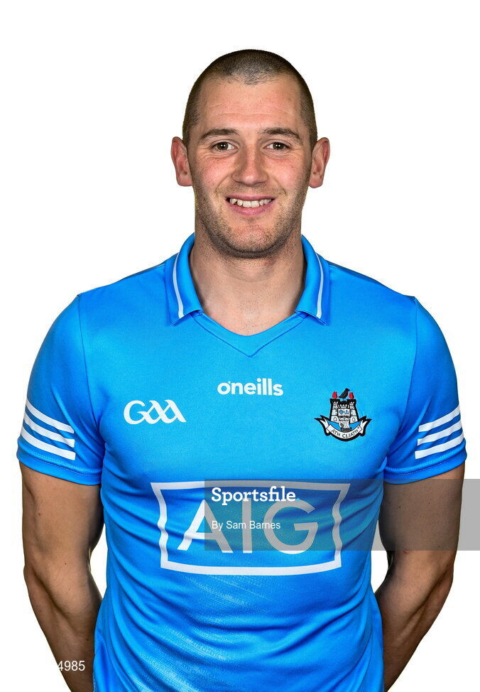 27 May 2021; Eamonn Dillon during a Dublin hurling squad portrait session at Abbottstown GAA Centre on the Sport Ireland Campus in Blanchardstown, Dublin. Photo by Sam Barnes/Sportsfile