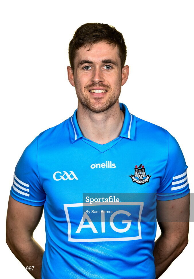 27 May 2021; Sean Moran during a Dublin hurling squad portrait session at Abbottstown GAA Centre on the Sport Ireland Campus in Blanchardstown, Dublin. Photo by Sam Barnes/Sportsfile