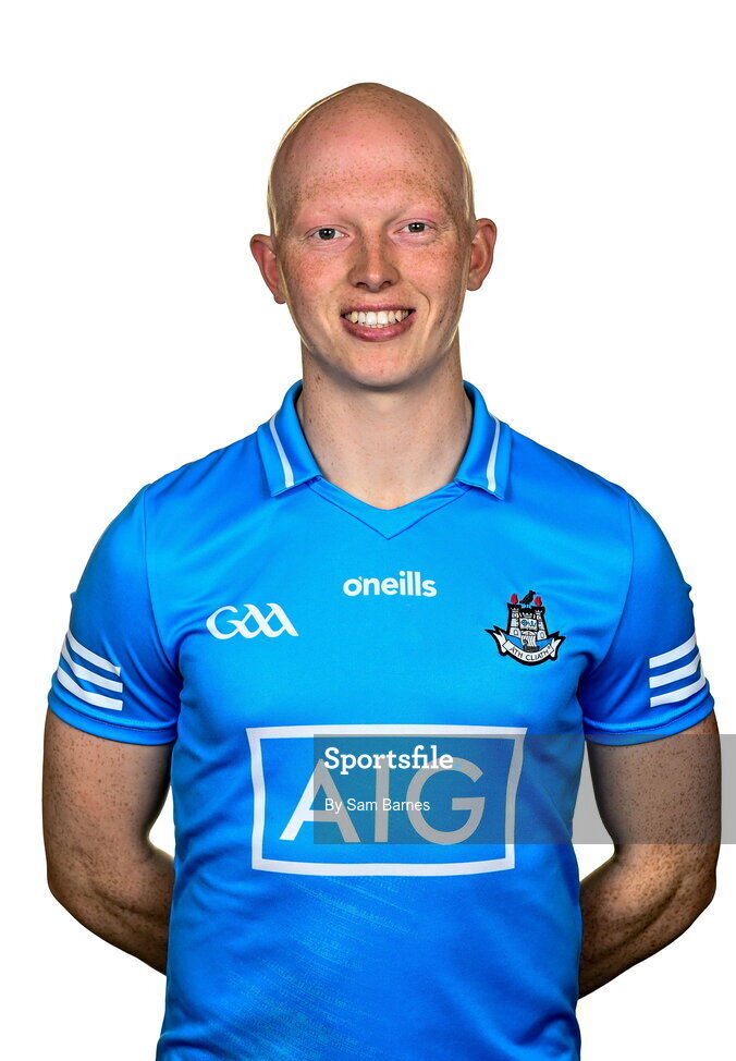 27 May 2021; Fergal Whitely during a Dublin hurling squad portrait session at Abbottstown GAA Centre on the Sport Ireland Campus in Blanchardstown, Dublin. Photo by Sam Barnes/Sportsfile