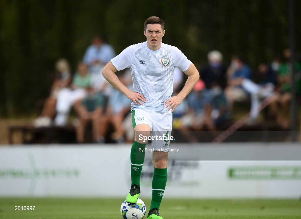 30 May 2021; Conor Coventry of Republic of Ireland before the U21 international friendly match between Switzerland and Republic of Ireland at Dama de Noche Football Centre in Marbella, Spain. Photo by Stephen McCarthy/Sportsfile