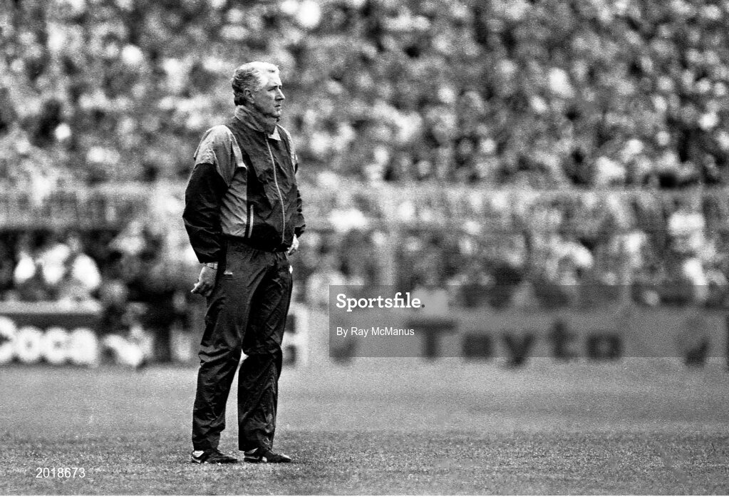 2 June 1991; Dublin manager Paddy Cullen during the Leinster Senior Football Championship Preliminary Round match between Dublin and Meath at Croke Park in Dublin. Photo by Ray McManus/Sportsfile