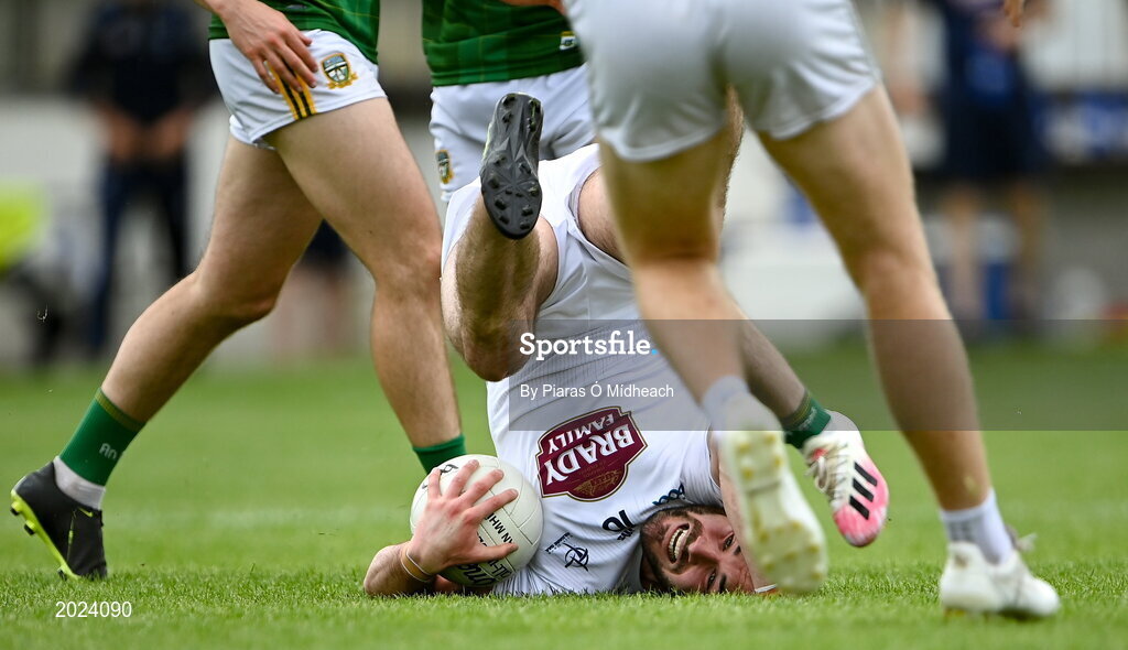 13 June 2021; Fergal Conway of Kildare during the Allianz Football League Division 2 semi-final match between Kildare and Meath at St Conleth's Park in Newbridge, Kildare. Photo by Piaras Ó Mídheach/Sportsfile
