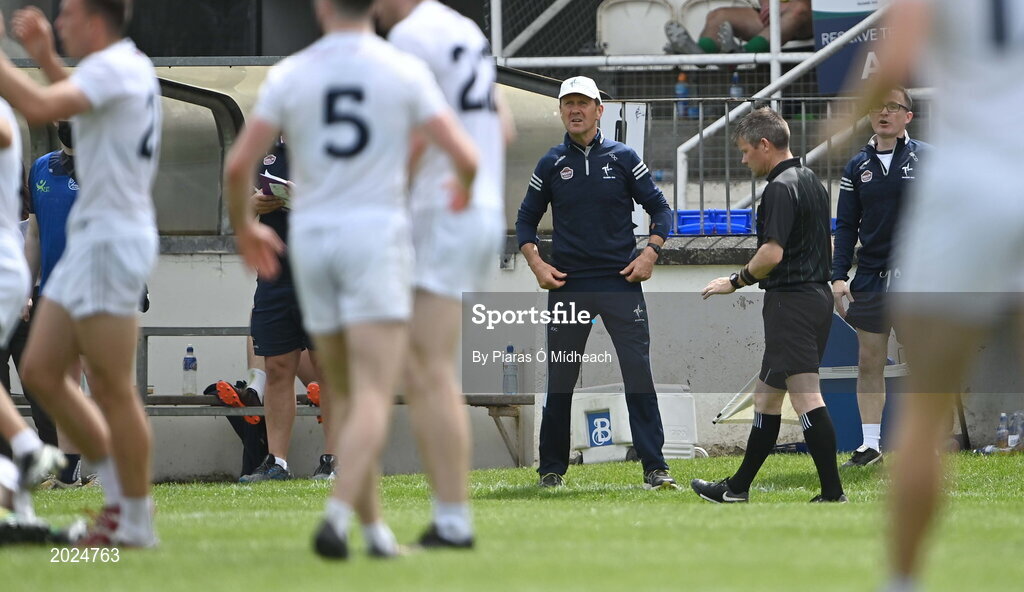 13 June 2021; Kildare manager Jack O'Connor during the Allianz Football League Division 2 semi-final match between Kildare and Meath at St Conleth's Park in Newbridge, Kildare. Photo by Piaras Ó Mídheach/Sportsfile