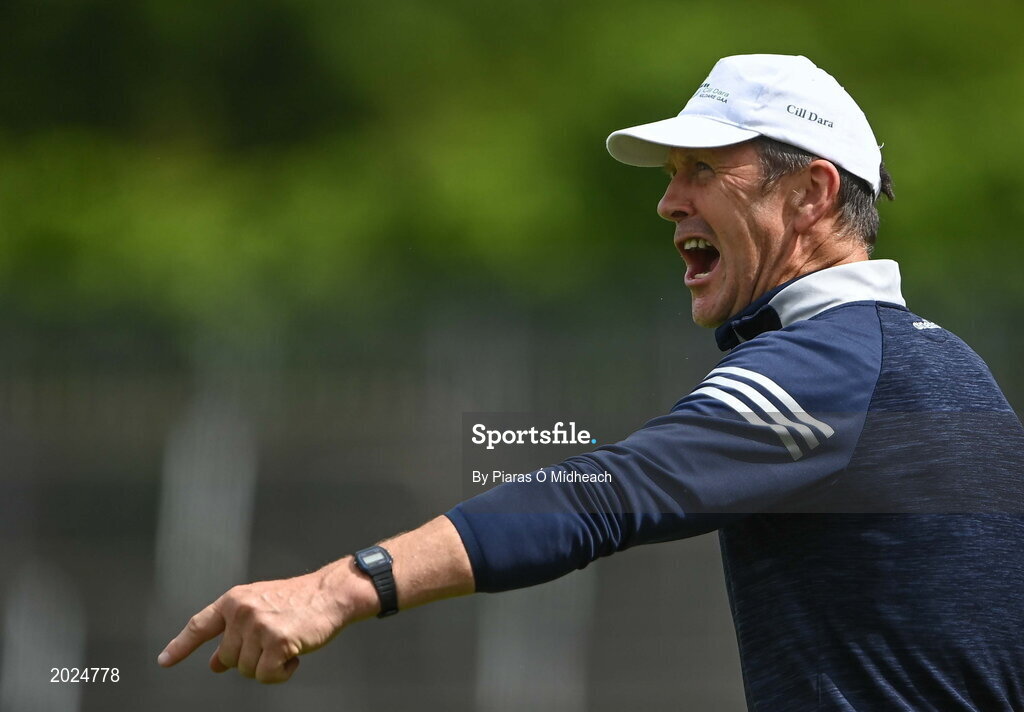 13 June 2021; Kildare manager Jack O'Connor during the Allianz Football League Division 2 semi-final match between Kildare and Meath at St Conleth's Park in Newbridge, Kildare. Photo by Piaras Ó Mídheach/Sportsfile