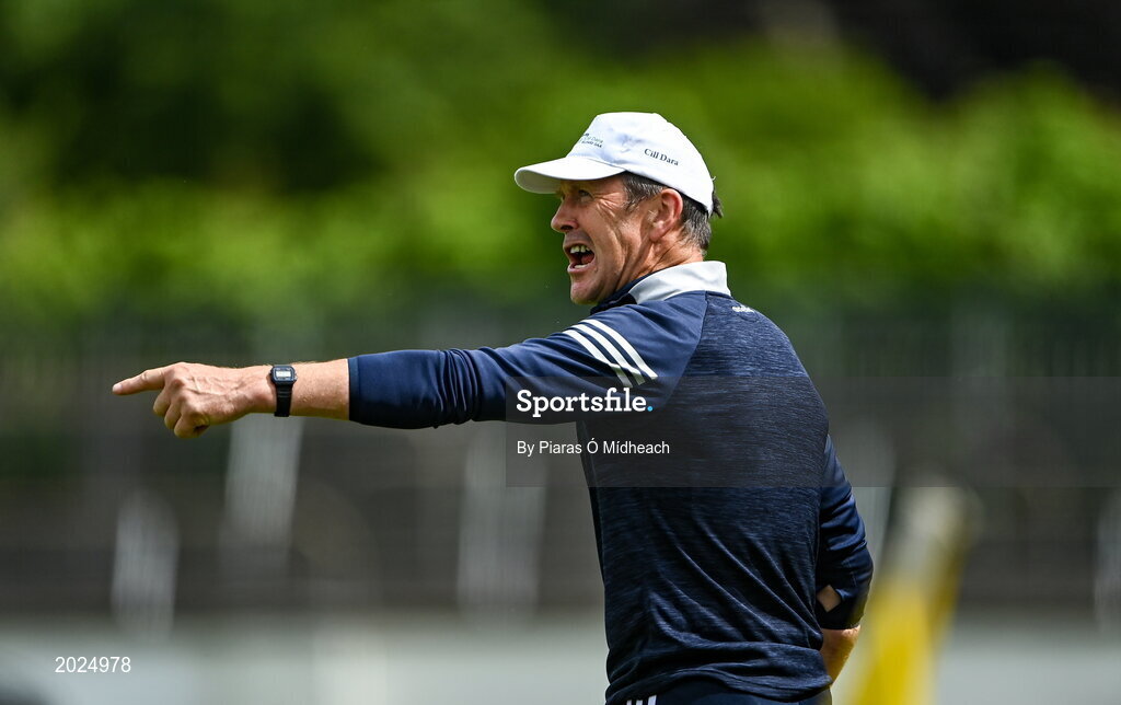 13 June 2021; Kildare manager Jack O'Connor during the Allianz Football League Division 2 semi-final match between Kildare and Meath at St Conleth's Park in Newbridge, Kildare. Photo by Piaras Ó Mídheach/Sportsfile