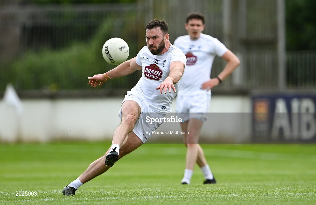 13 June 2021; Fergal Conway of Kildare during the Allianz Football League Division 2 semi-final match between Kildare and Meath at St Conleth's Park in Newbridge, Kildare. Photo by Piaras Ó Mídheach/Sportsfile