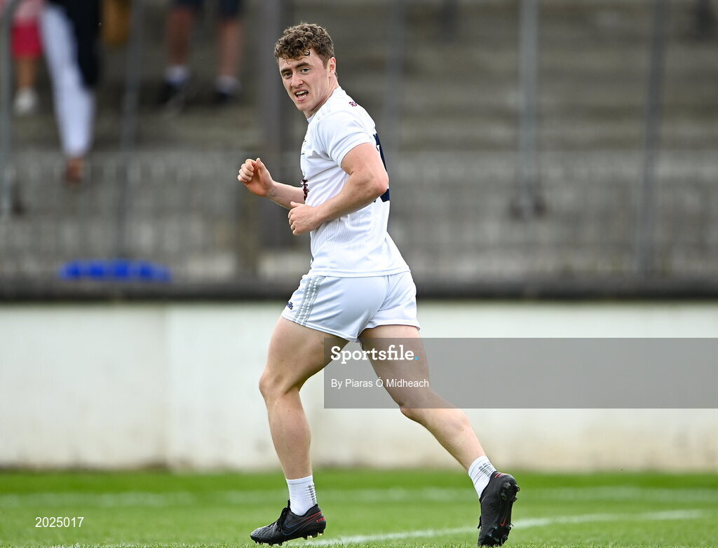 13 June 2021; Jimmy Hyland of Kildare during the Allianz Football League Division 2 semi-final match between Kildare and Meath at St Conleth's Park in Newbridge, Kildare. Photo by Piaras Ó Mídheach/Sportsfile