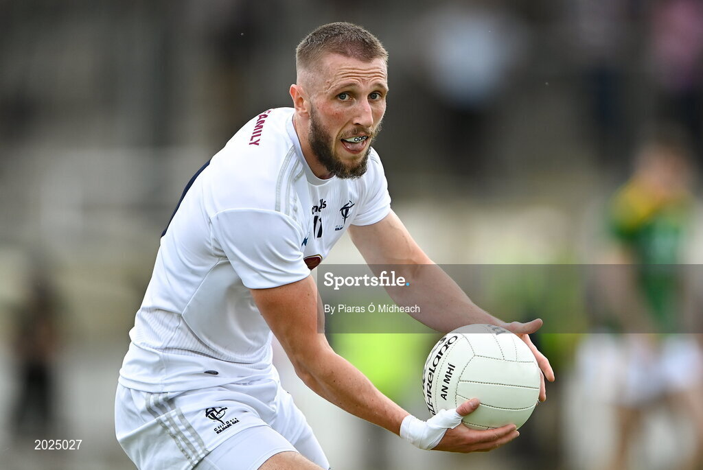 13 June 2021; Neil Flynn of Kildare during the Allianz Football League Division 2 semi-final match between Kildare and Meath at St Conleth's Park in Newbridge, Kildare. Photo by Piaras Ó Mídheach/Sportsfile
