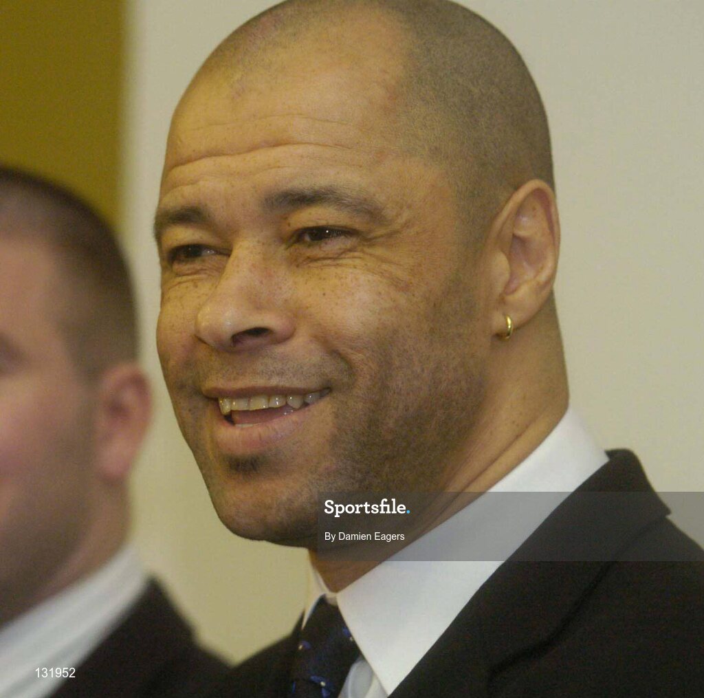 14 February 2004; Paul McGrath during a press conference to introduce him as the new Director of Football and Development at Waterford United, Woodlands Hotel, Waterford. Picture credit; Damien Eagers / SPORTSFILE *EDI*