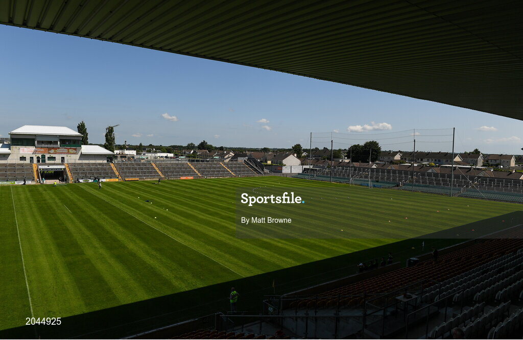 18 July 2021; A general view of O’Connor Park before the 2020 Electric Ireland GAA Football All-Ireland Minor Championship Final match between Derry and Kerry at Bord Na Mona O’Connor Park in Tullamore. Photo by Matt Browne/Sportsfile