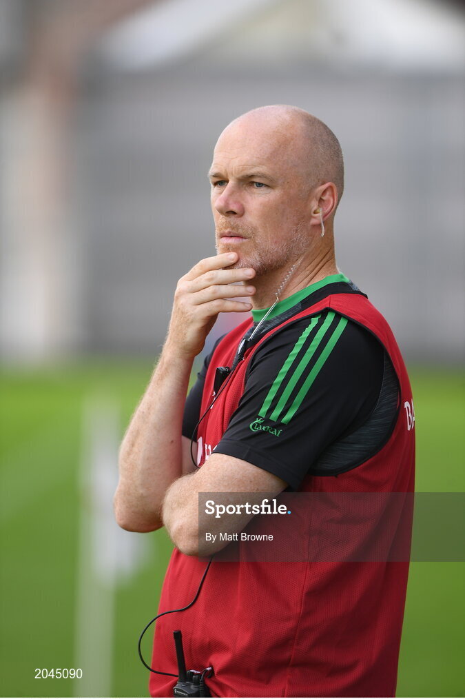 18 July 2021; Kerry manager James Costello during the 2020 Electric Ireland GAA Football All-Ireland Minor Championship Final match between Derry and Kerry at Bord Na Mona O’Connor Park in Tullamore. Photo by Matt Browne/Sportsfile