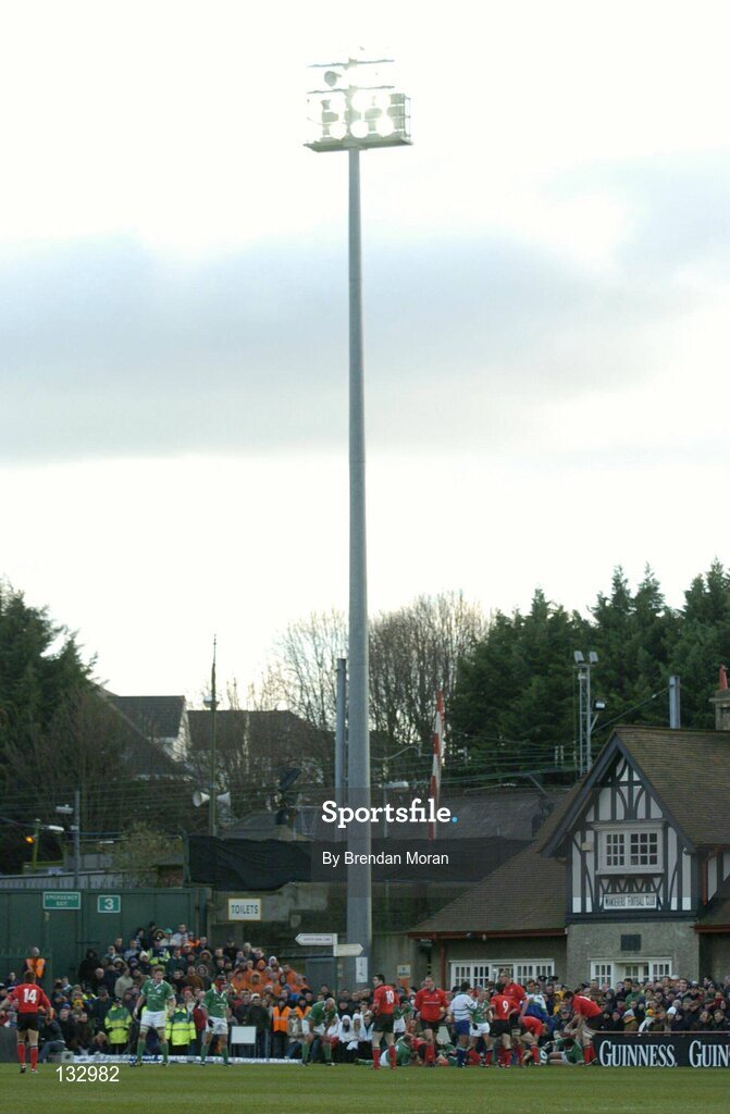 22 February 2004; A general view of Lansdowne Road. RBS 6 Nations Championship 2003-2004, Ireland v Wales, Lansdowne Road, Dublin. Picture credit; Brendan Moran / SPORTSFILE *EDI*
