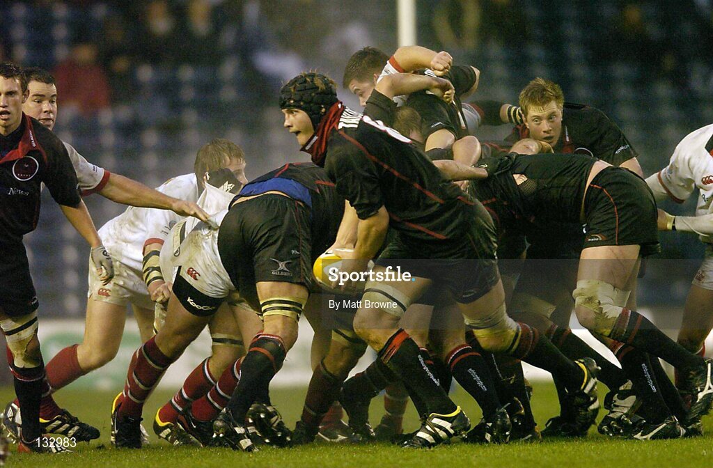 20 December 2003; Simon Taylor, Edinburgh. Celtic Cup Final, Edinburgh Rugby v Ulster, Murrayfield, Edinburgh, Scotland. Picture credit; Matt Browne / SPORTSFILE *EDI*