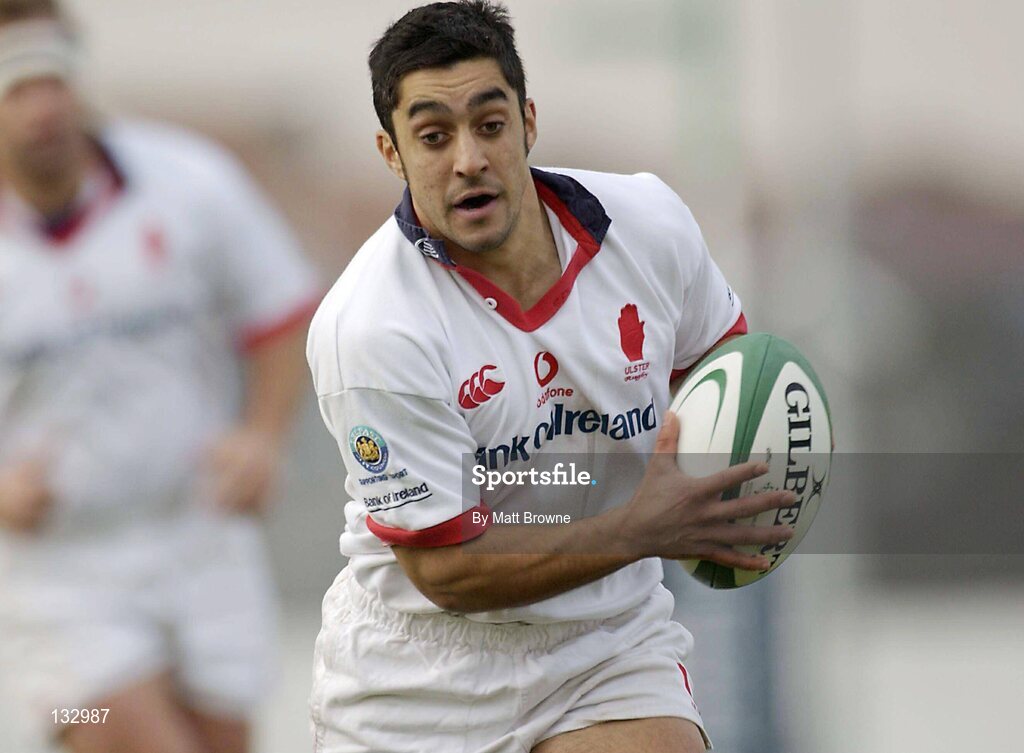 8 November 2003; Kieron Campbell, Ulster. Celtic League Tournament, Connacht v Ulster, Sportsground, Galway. Picture credit; Matt Browne / SPORTSFILE *EDI*