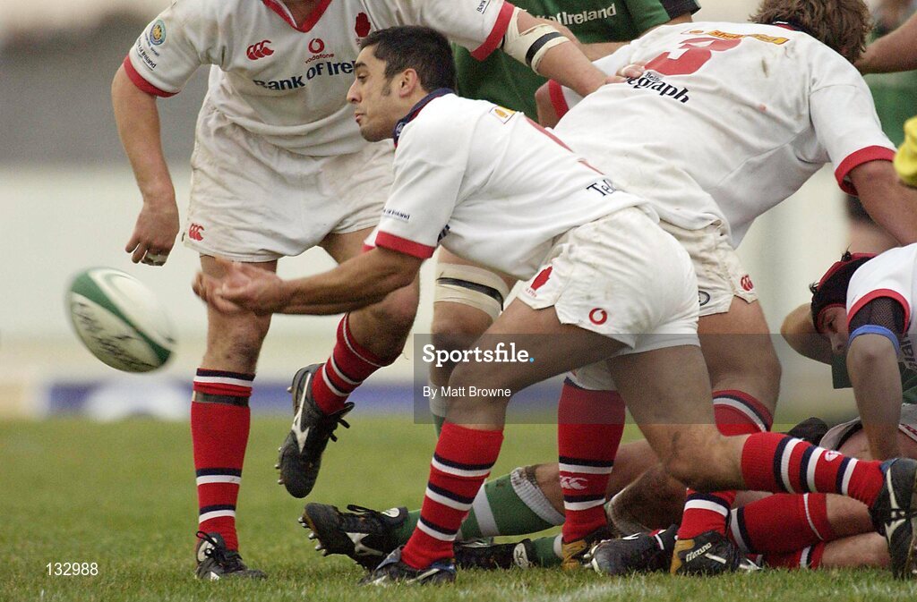 8 November 2003; Kieron Campbell, Ulster. Celtic League Tournament, Connacht v Ulster, Sportsground, Galway. Picture credit; Matt Browne / SPORTSFILE *EDI*