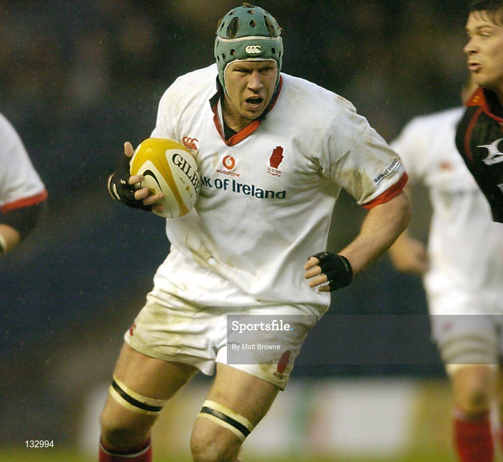 20 December 2003; Rowan Frost, Ulster. Celtic Cup Final, Edinburgh Rugby v Ulster, Murrayfield, Edinburgh, Scotland. Picture credit; Matt Browne / SPORTSFILE *EDI*