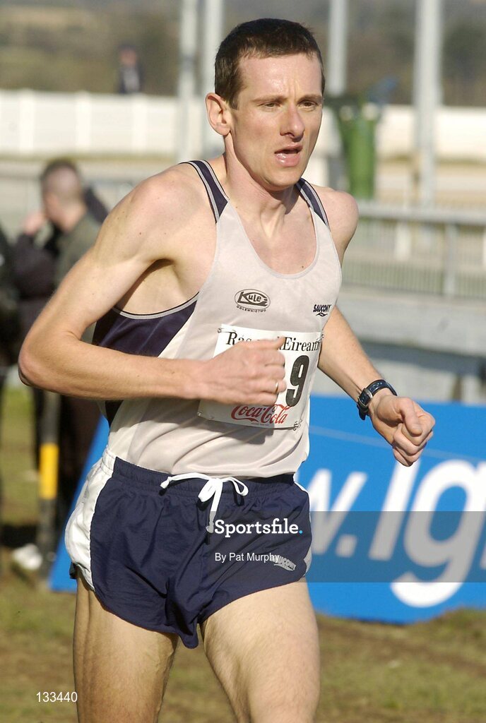 29 February 2004; Michal Bartoszak, Biegus Wreczyca, in the Open Intenational Male event. Ras na hEireann, Dundalk Racecourse, Dundalk, Co. Louth. Picture credit; Pat Murphy / SPORTSFILE *EDI*