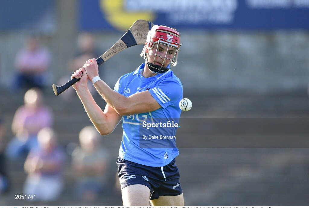 21 July 2021; Dennis McSweeney of Dublin during the Electric Ireland Leinster GAA Minor Hurling Championship Semi-Final match between Dublin and Wexford at Chadwicks Wexford Park in Wexford. Photo by Daire Brennan/Sportsfile