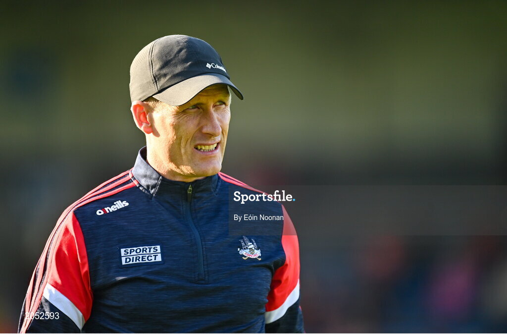 27 July 2021; Cork manager Noel Furlong before the Electric Ireland Munster GAA Minor Hurling Championship Semi-Final match between Limerick and Cork at Semple Stadium in Thurles, Tipperary. Photo by Eóin Noonan/Sportsfile