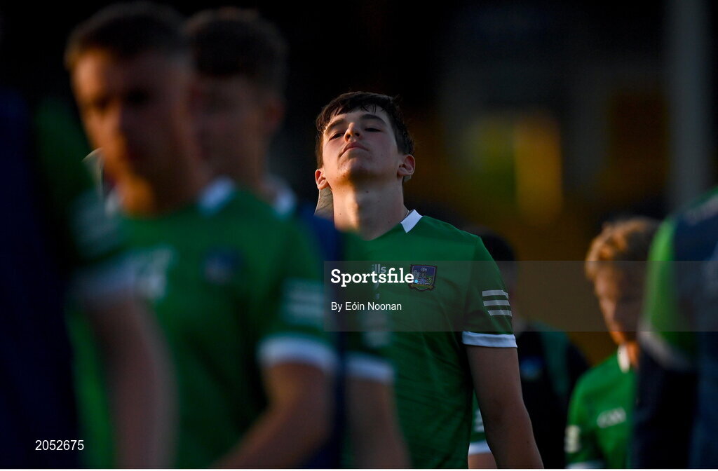 27 July 2021; Paddy Kennedy of Limerick after the Electric Ireland Munster GAA Minor Hurling Championship Semi-Final match between Limerick and Cork at Semple Stadium in Thurles, Tipperary. Photo by Eóin Noonan/Sportsfile