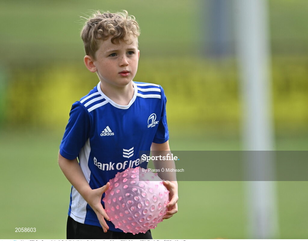 4 August 2021; Ryan Brennan during the Bank of Ireland Leinster Rugby Summer Camp Tullamore RFC in Tullamore, Offaly. Photo by Piaras Ó Mídheach/Sportsfile