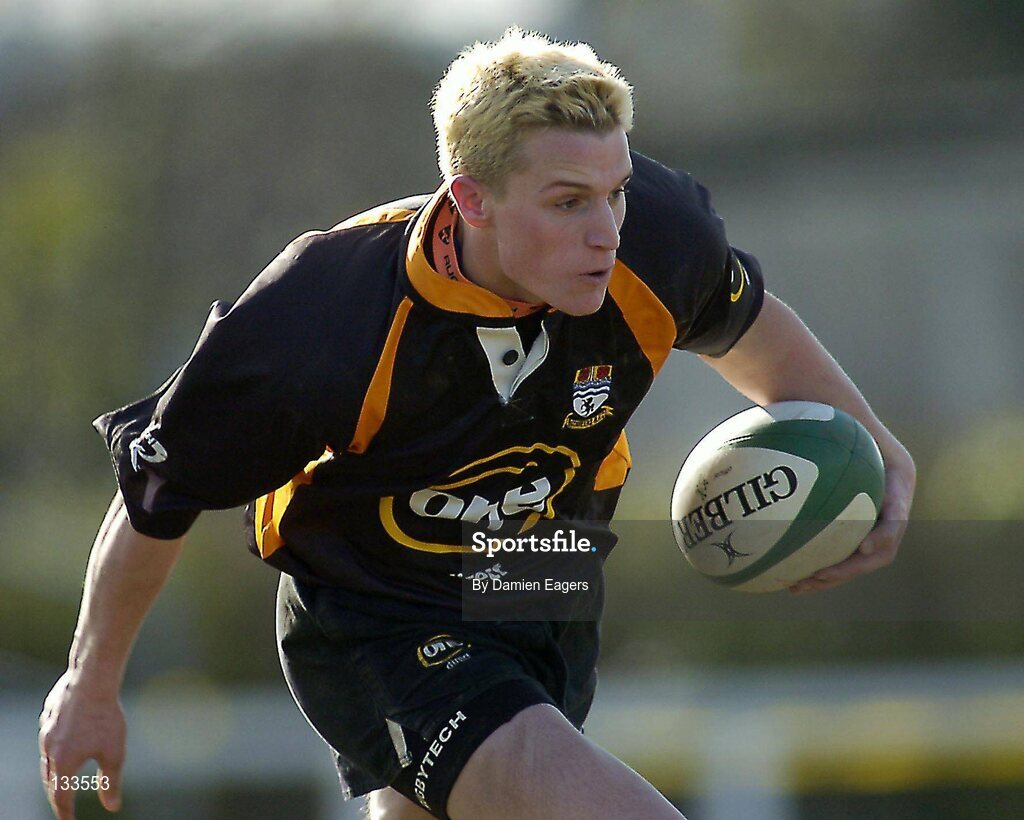 28 February 2004; Paddy O'Sullivan, Buccaneers. AIB All Ireland League 2003-2004, Division 1, Cork Constitution v Buccaneers, Temple Hill, Cork. Picture credit; Damien Eagers / SPORTSFILE *EDI*