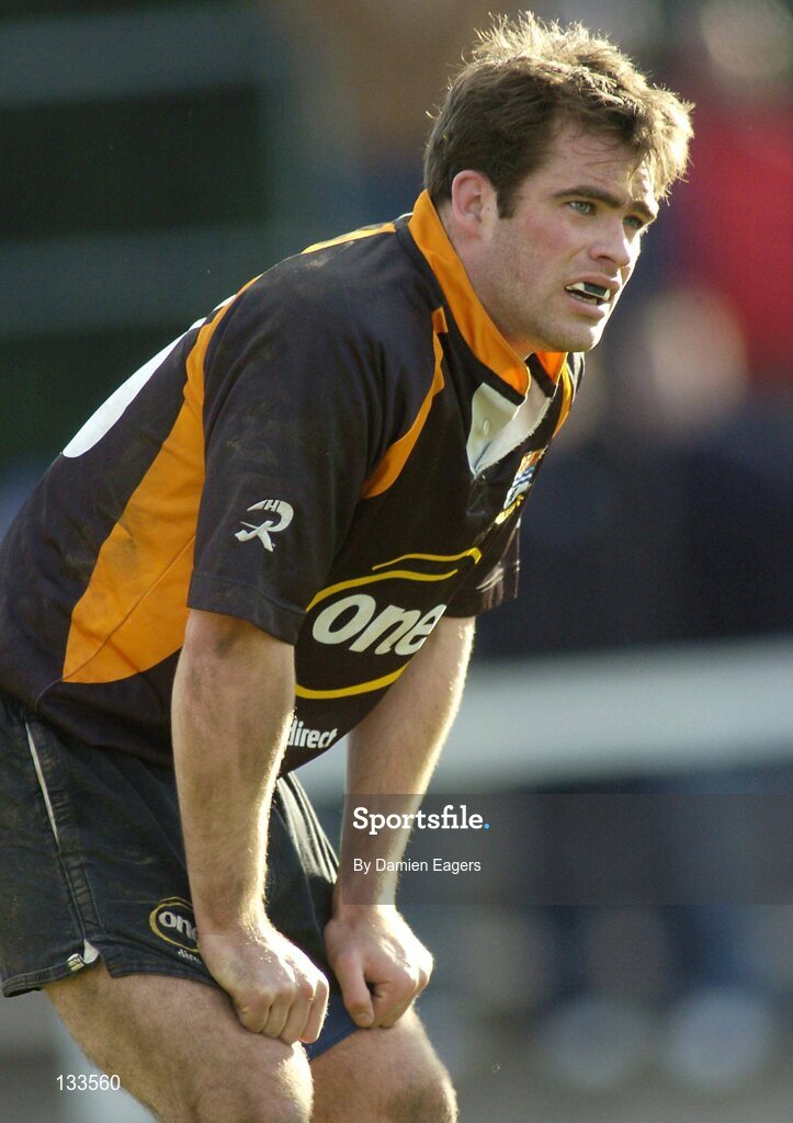 28 February 2004; Niall O'Hara, Buccaneers. AIB All Ireland League 2003-2004, Division 1, Cork Constitution v Buccaneers, Temple Hill, Cork. Picture credit; Damien Eagers / SPORTSFILE *EDI*