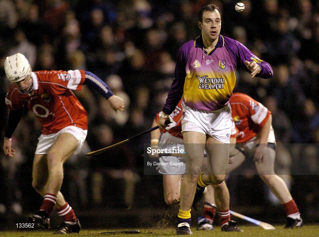 28 February 2004; Darragh Ryan, Wexford. Allianz National Hurling League, Division 1B, Cork v Wexford, Pairc Ui Rinn, Cork. Picture credit; Damien Eagers / SPORTSFILE *EDI*