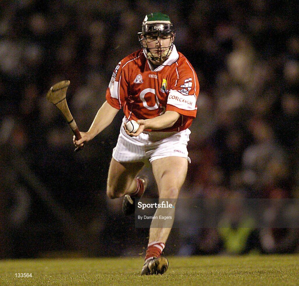 28 February 2004; Eoin Fitzgerald, Cork. Allianz National Hurling League, Division 1B, Cork v Wexford, Pairc Ui Rinn, Cork. Picture credit; Damien Eagers / SPORTSFILE *EDI*