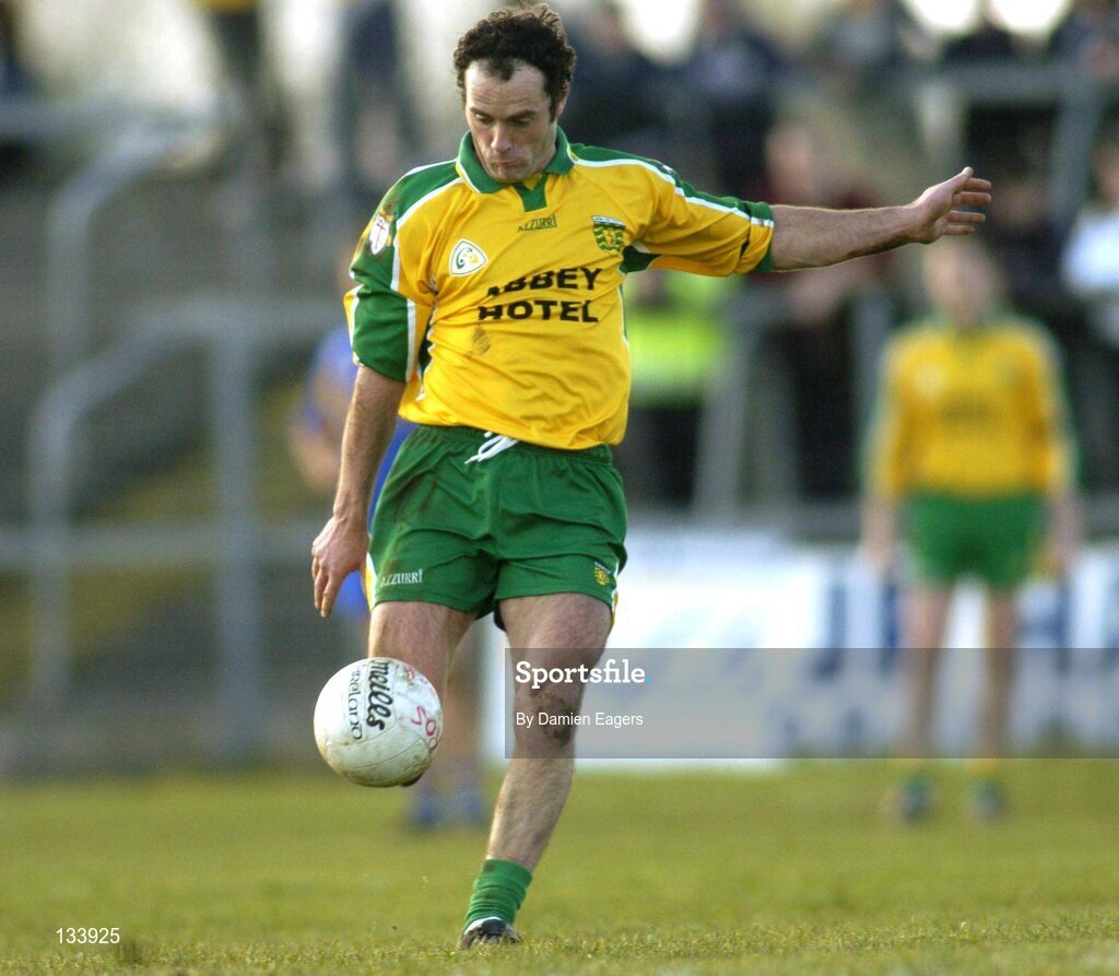 7 March 2004; Damien Diver, Donegal. Allianz Football League 2004, Division 2A, Round 4, Roscommon v Donegal, Dr. Hyde Park, Co. Roscommon. Picture credit; Damien Eagers / SPORTSFILE *EDI*