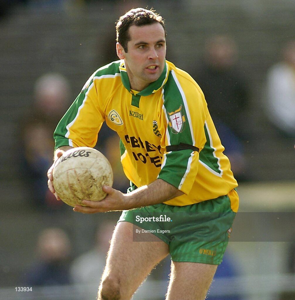 7 March 2004; Shane Carr, Donegal. Allianz Football League 2004, Division 2A, Round 4, Roscommon v Donegal, Dr. Hyde Park, Co. Roscommon. Picture credit; Damien Eagers / SPORTSFILE *EDI*
