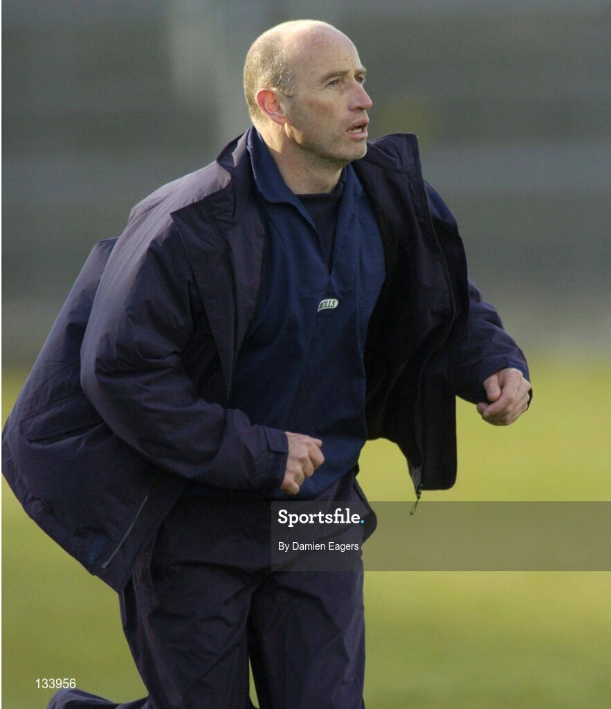 7 March 2004; Tommy Carr, Roscommon manager. Allianz Football League 2004, Division 2A, Round 4, Roscommon v Donegal, Dr. Hyde Park, Co. Roscommon. Picture credit; Damien Eagers / SPORTSFILE *EDI*
