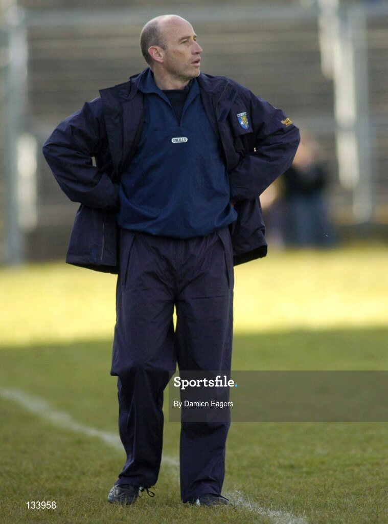 7 March 2004; Tommy Carr, Roscommon manager. Allianz Football League 2004, Division 2A, Round 4, Roscommon v Donegal, Dr. Hyde Park, Co. Roscommon. Picture credit; Damien Eagers / SPORTSFILE *EDI*