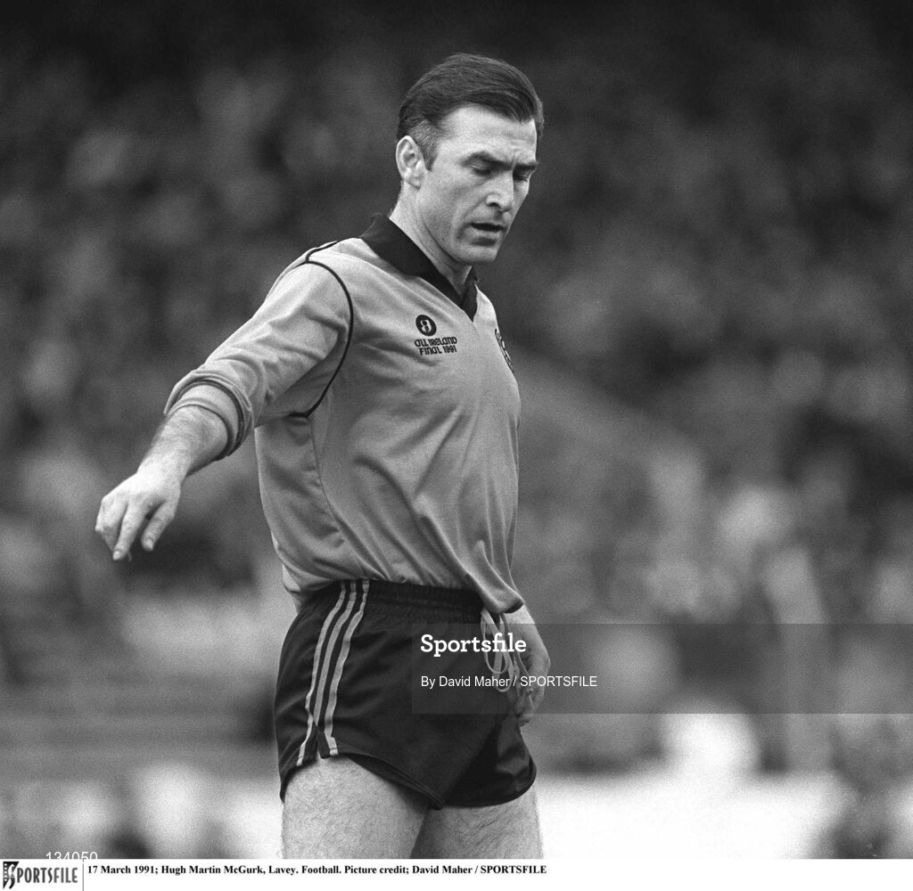 17 March 1991; Hugh Martin McGurk, Lavey. Football. Picture credit; David Maher / SPORTSFILE
