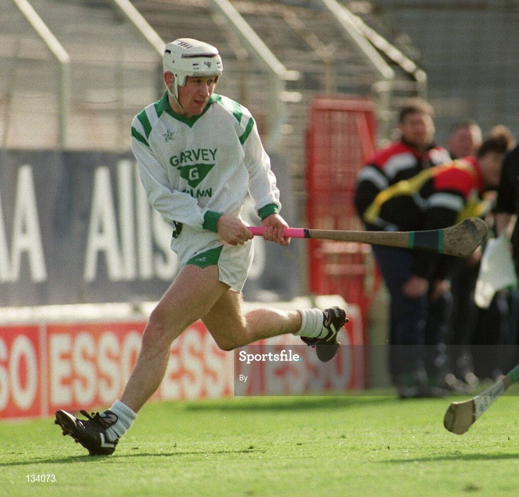 17 March 1994; Peter Kelly, Sarsfields. AIB All - Ireland club Hurling Final, Toomevara v Sarsfields, Croke Park, Dublin. Picture credit; Ray McManus / SPORTSFILE