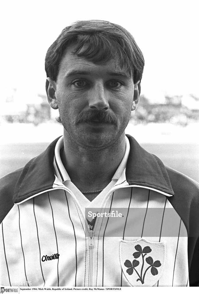 September 1984; Michael Walsh, Republic of Ireland. Picture credit; Ray McManus / SPORTSFILE