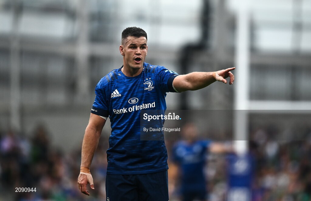 25 September 2021; Jonathan Sexton of Leinster during the United Rugby Championship match between Leinster and Vodacom Bulls at Aviva Stadium in Dublin.  Photo by David Fitzgerald/Sportsfile