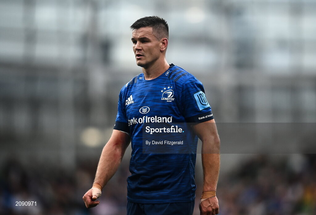 25 September 2021; Jonathan Sexton of Leinster during the United Rugby Championship match between Leinster and Vodacom Bulls at Aviva Stadium in Dublin.  Photo by David Fitzgerald/Sportsfile
