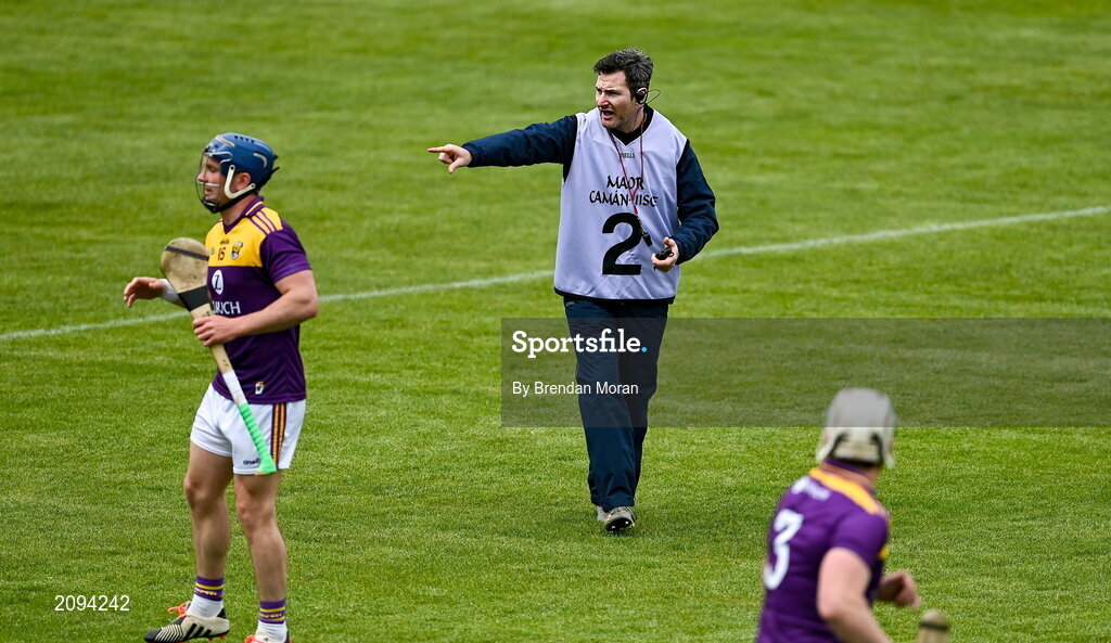 9 May 2021; Wexford selector Niall Corcoran before the Allianz Hurling League Division 1 Group B Round 1 match between Wexford and Laois at Chadwicks Wexford Park in Wexford. Photo by Brendan Moran/Sportsfile