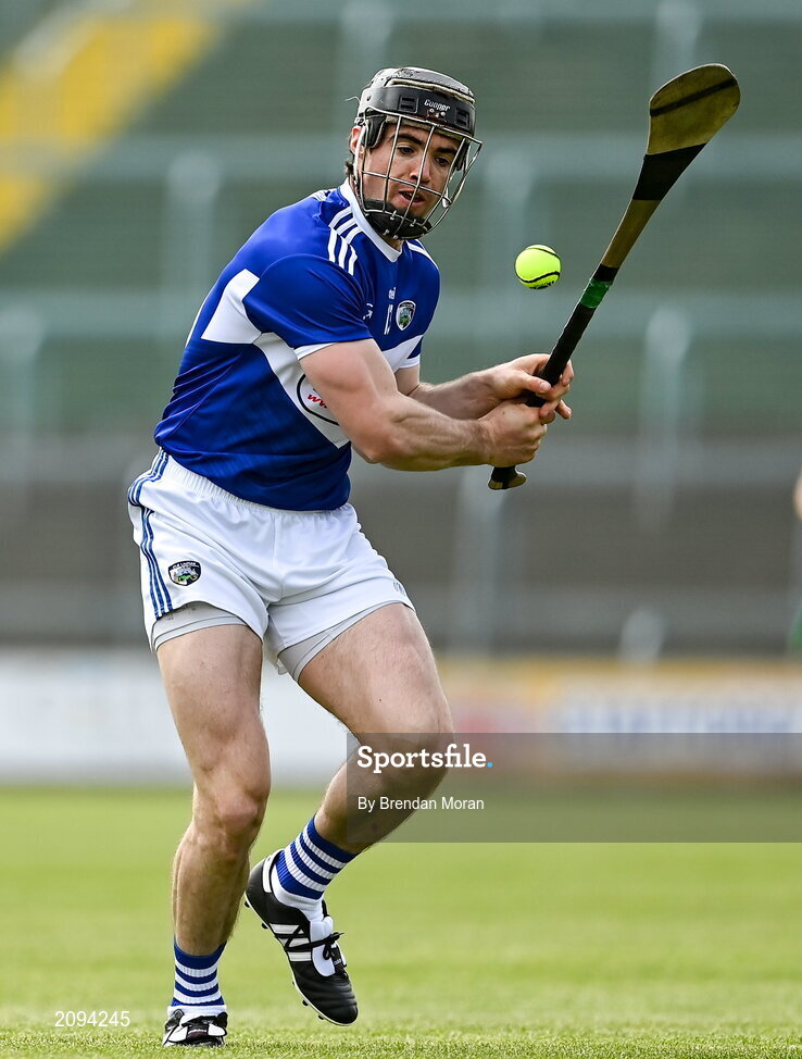 9 May 2021; PJ Scully of Laois during the Allianz Hurling League Division 1 Group B Round 1 match between Wexford and Laois at Chadwicks Wexford Park in Wexford. Photo by Brendan Moran/Sportsfile